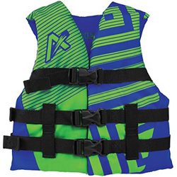 AIRHEAD TREND VEST GR/BL YOUTH